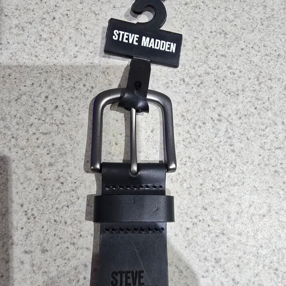 Steve-madden Men's Black Belt